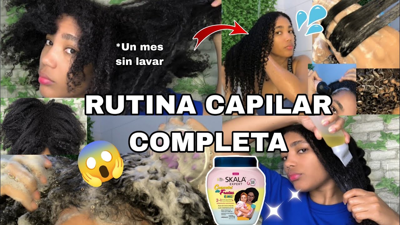CUIDADO, LAVADO Y DEFINICIÓN DE MI AFRO DESPUÉS DE UN MES SIN LAVAR 😱🫧|RIZOS 3C4A|Rachell Santos
