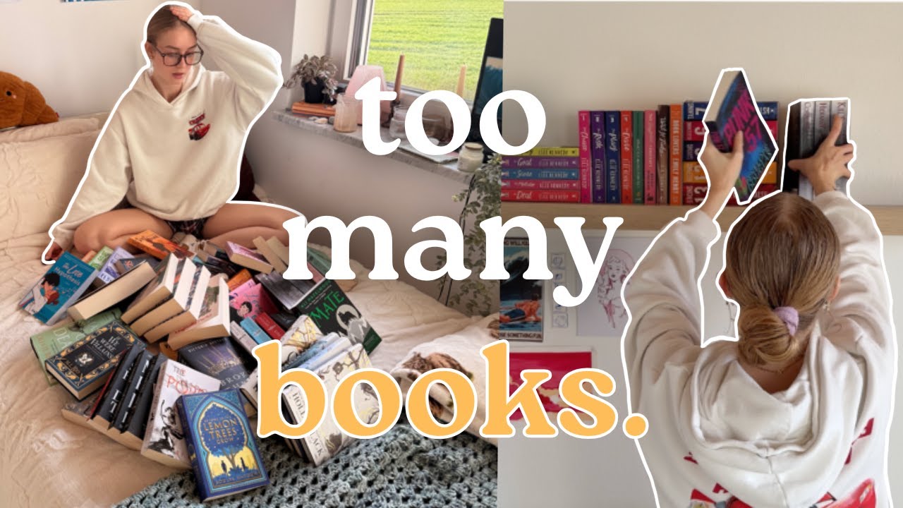 organising all my books + mini tour 📖