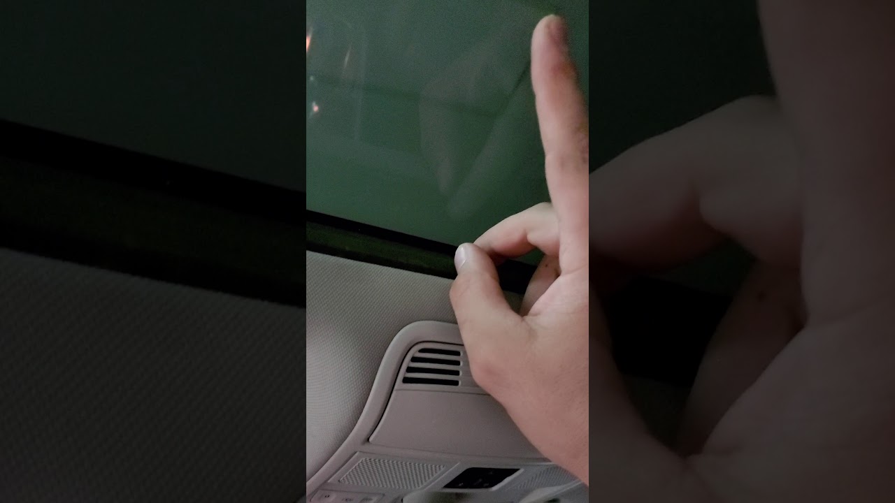 Volkswagen Jetta SportWagen panoramic sunroof repair may apply to audi and VW Passat (Part 3 of 3)