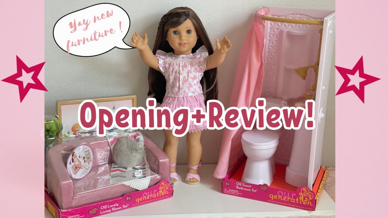 New Our Generation Items for My American Girl Dolls !
