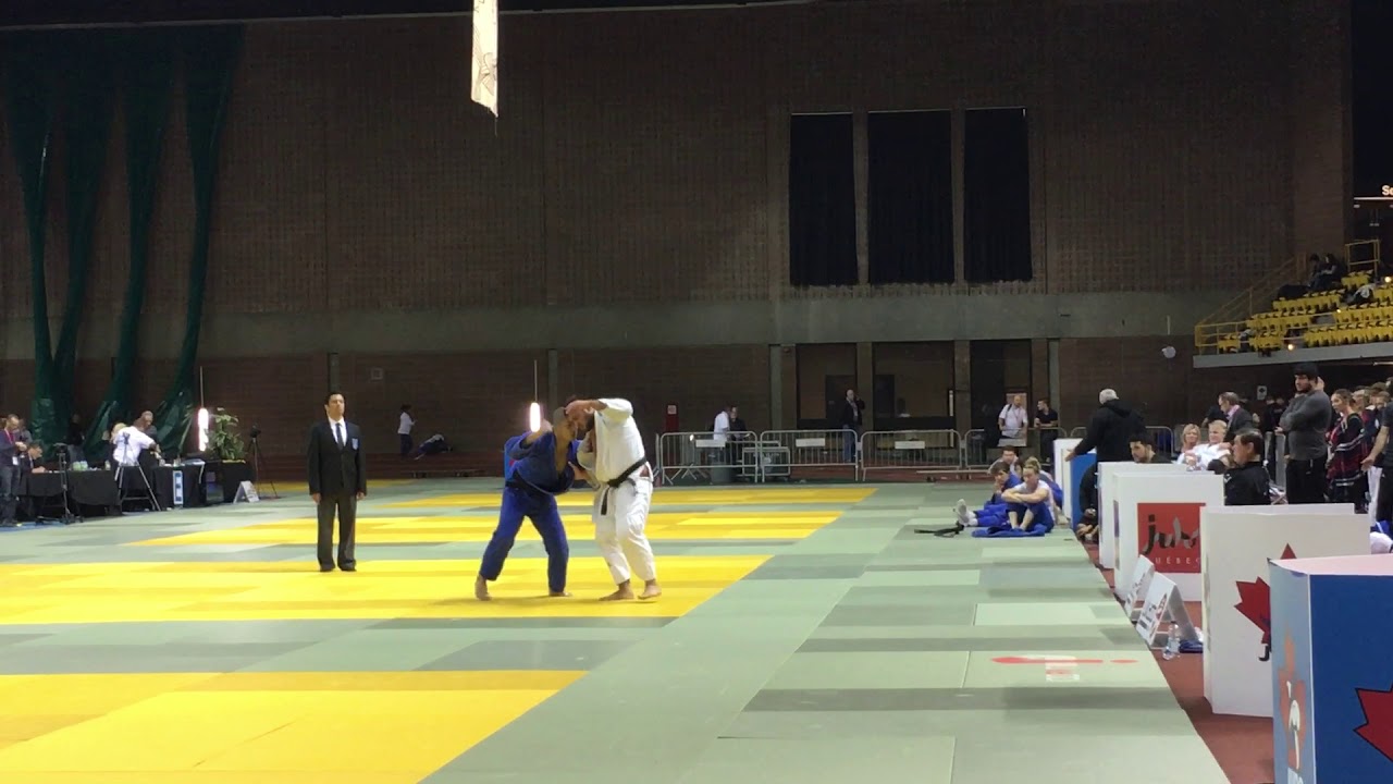 2016 Quebec Open Final in Open Joichi Hirao(JPN) vs AKBARZHAN IMINOV(USA) Judo Tournament