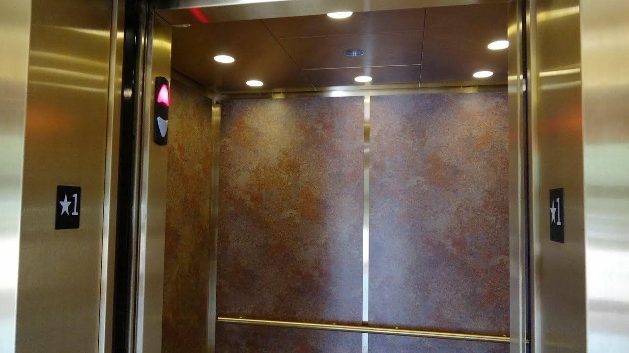 Very Nice Schindler 330A Hydraulic Elevator at Community Bank in Sugar Land, TX.