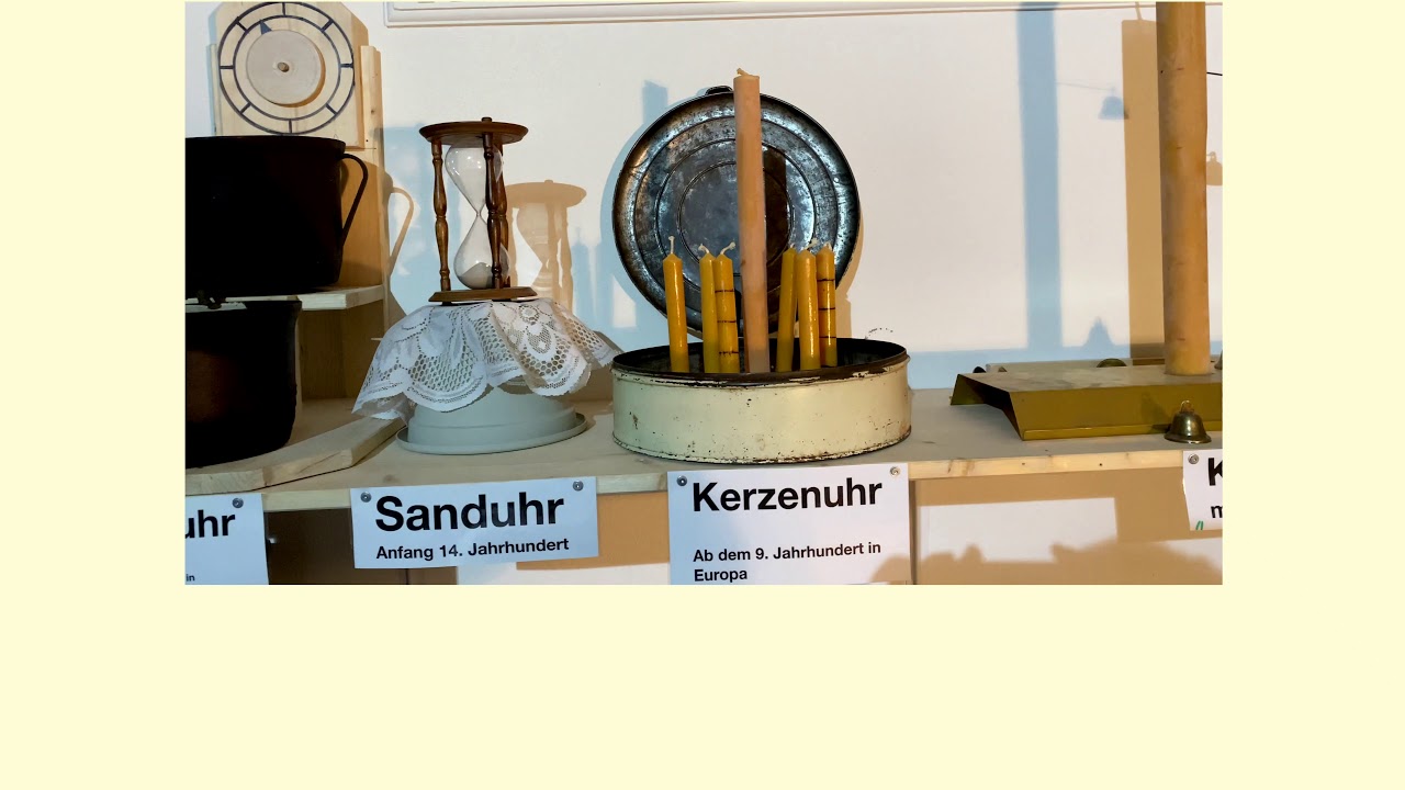 Die Geschichte der Zeitmessung (History of timekeeping)