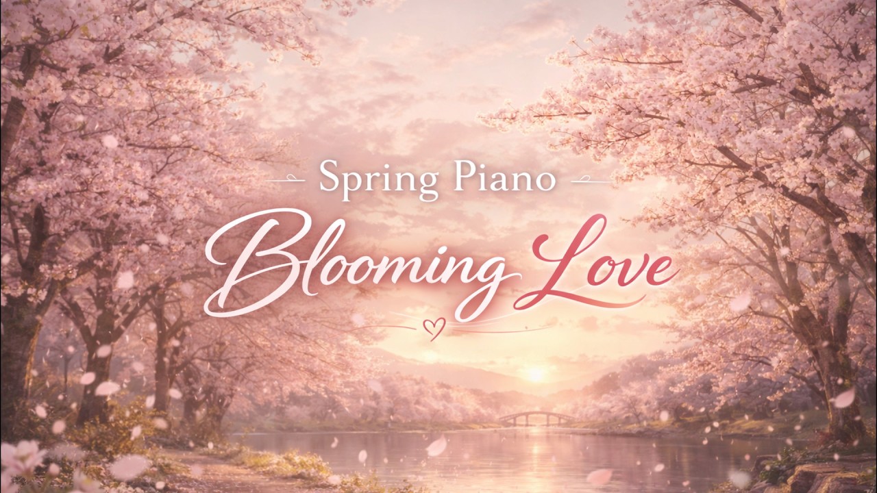 [1H continuous listening] 봄꽃처럼 피어나는 사랑스러운 피아노 🌸 | Blooming Love (광고 없음)