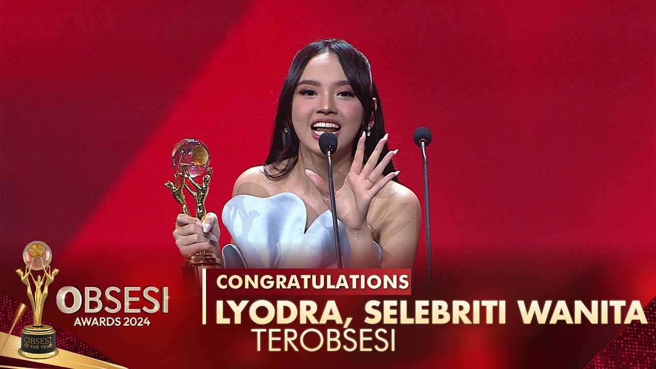 LUAR BIASA! Lyodra Terpilih Menjadi Selebriti Wanita Terobsesi | OBSESI AWARDS 2024