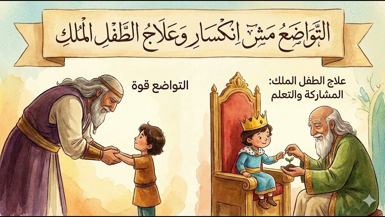 التواضع مش انكسار وعلاج الطفل الملك