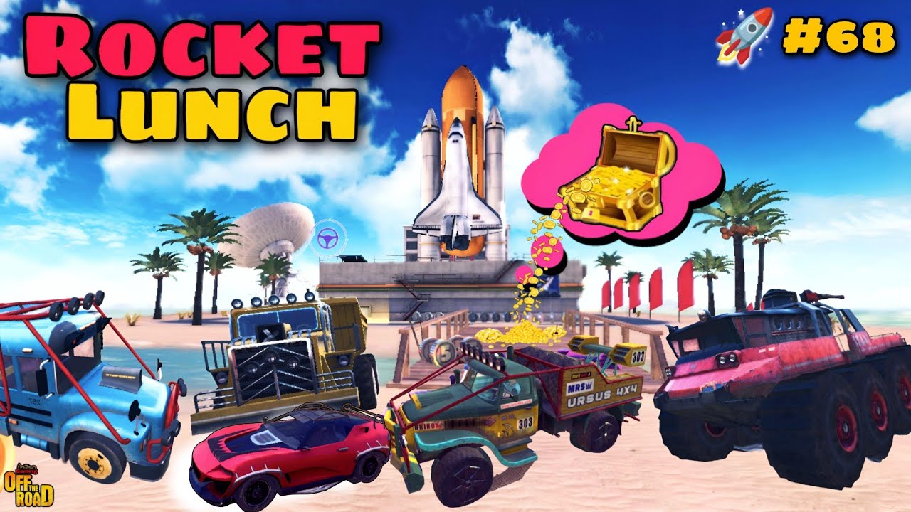 Off The Road 68th Rocket Lunch🚀 With FireTruck, Onyx, Herclues .. 🤔💰|| OTR V1.15 Rocket Lunch 🤪💸🚀