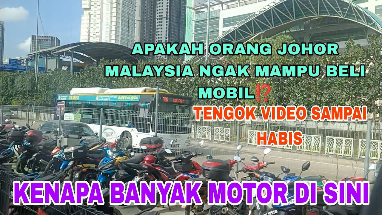 TENGOK MOTOR DI 🇲🇾❤️🇮🇩 JOHOR BAHRU CITY MALAYSIA SEPERTI INI, JANGAN TERKEJUT