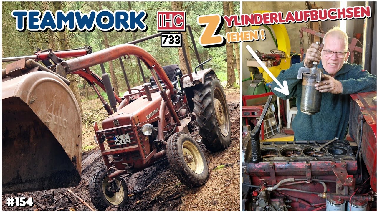 So geht's - IHC 733A LAUFBUCHSEN ziehen | MCCormick D432 -AKTION- 