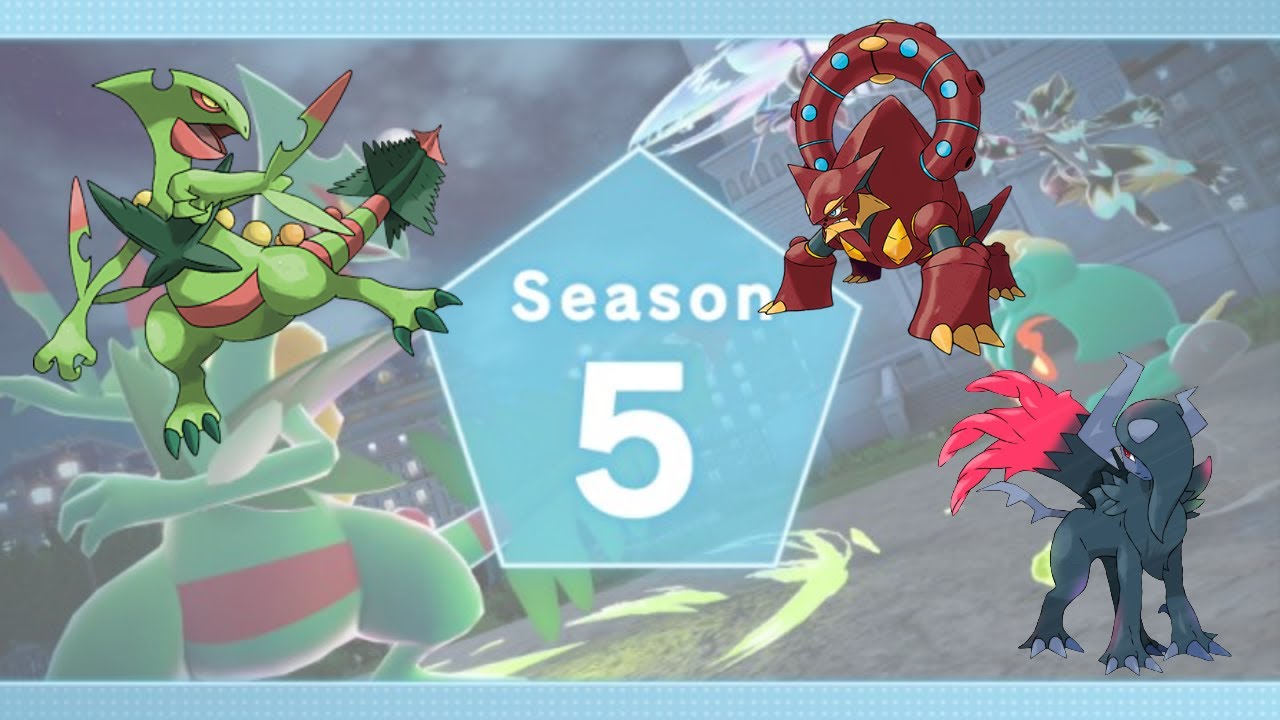 Pokemon Legends Z-A Season 5 Ranked Battles with Mega Sceptile