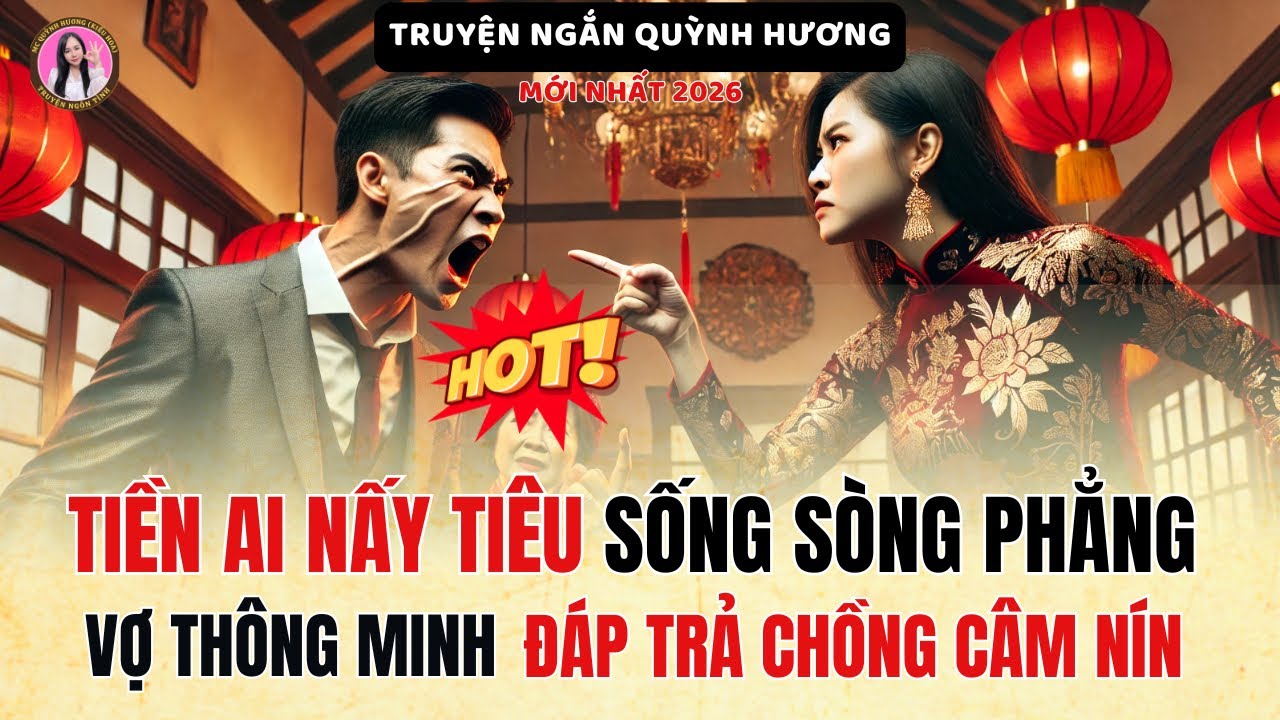 TIỀN AI NẤY TIÊU, Chồng Đòi SÒNG PHẲNG - Vợ THÔNG MINH Nói Câu Này Khiến Chồng Câm Nín.