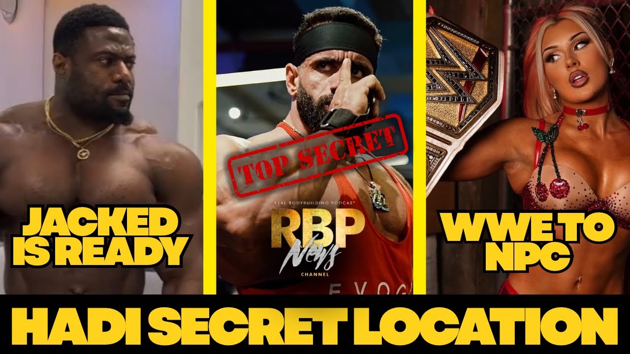 HADI extra security at ARNOLD | ANDREW JACKED looking huge | BLESSING ready but for what | RBP News