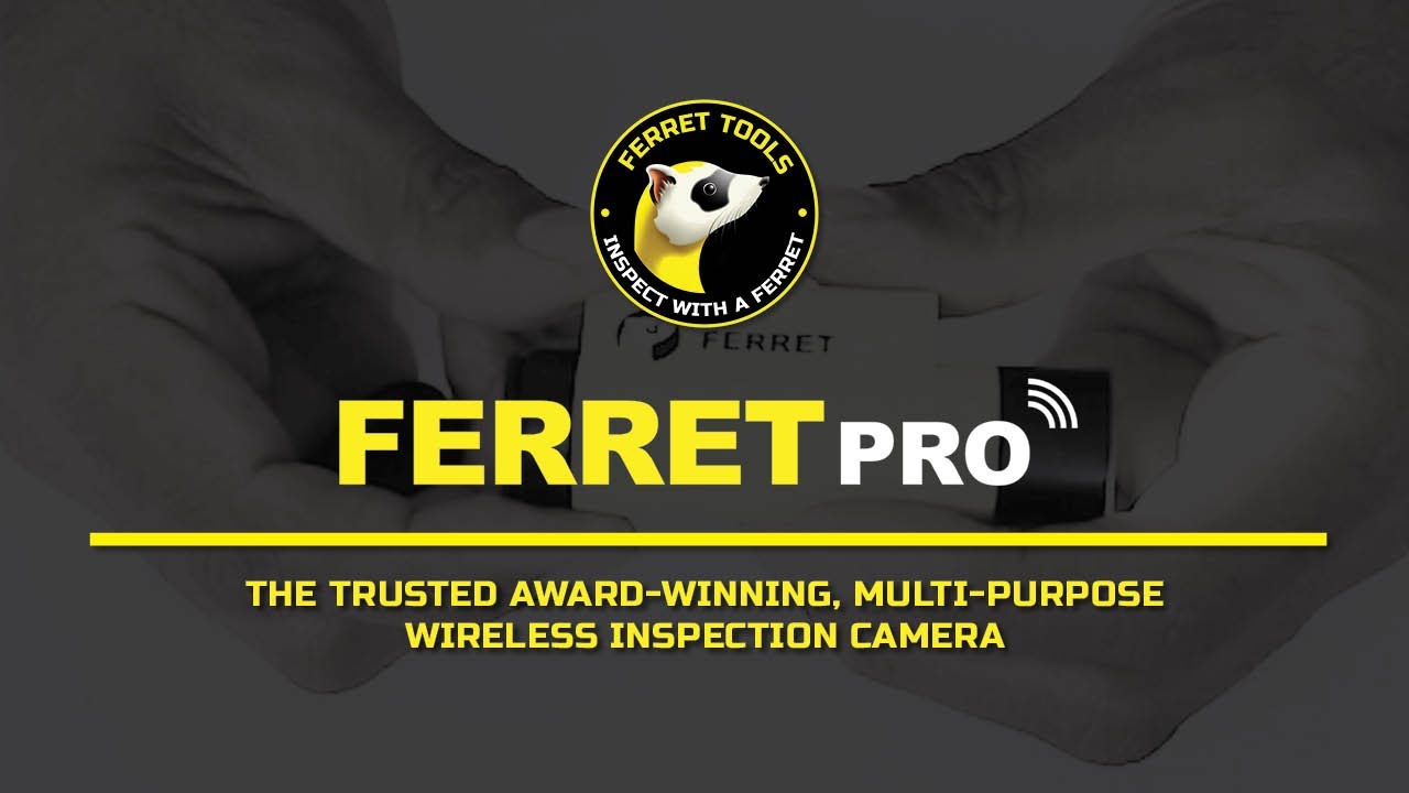 Ferret Pro - Multipurpose Wireless Inspection Camera for professional tradespeople