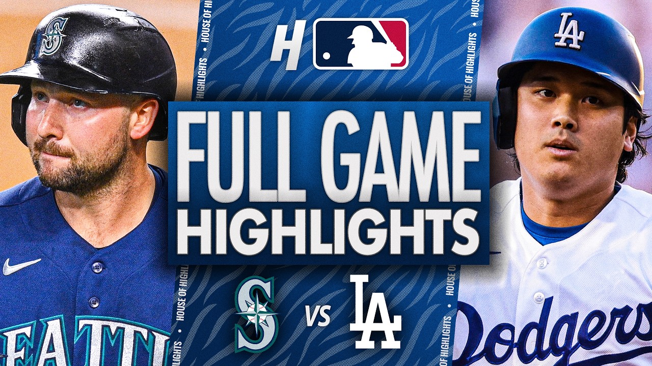 Seattle Mariners против Los Angeles Dodgers &mdash; ЛУЧШИЕ МОМЕНТЫ МАТЧА 🔥 28 июля 2026 г. Сезон MLB