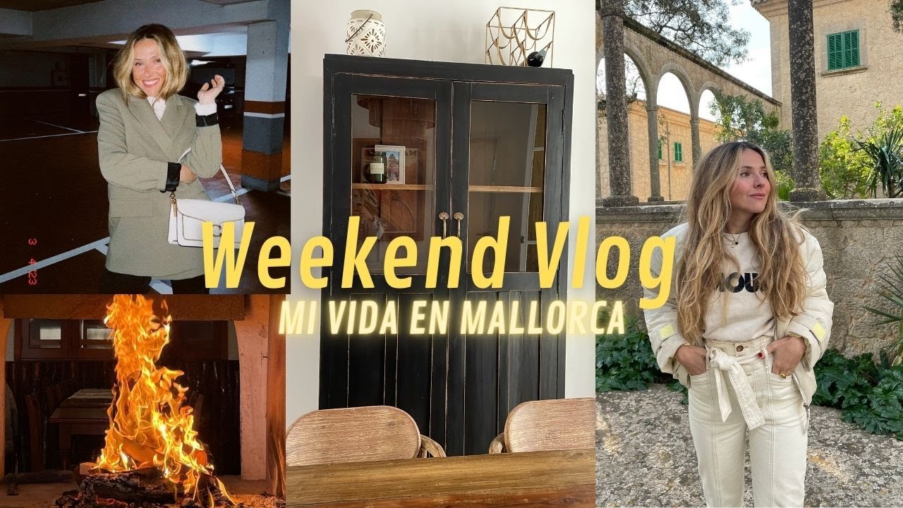 Weekend Vlog - Recomendaciones MALLORCA, Novedades en CASA y HAUL maquillaje | Julia March