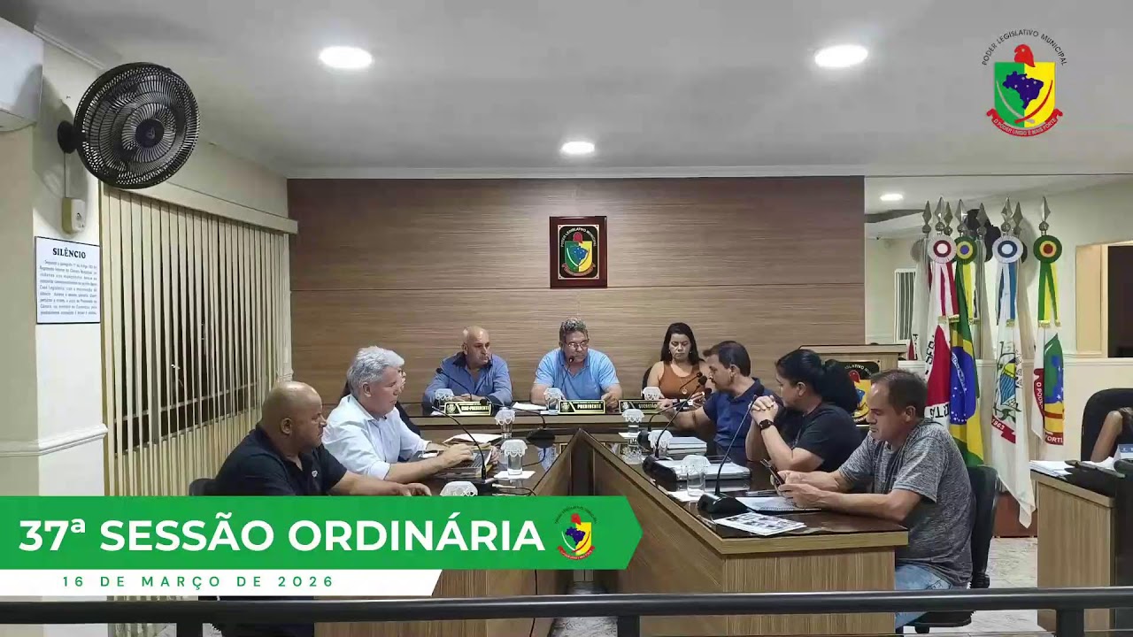 37ª Sessão Ordinária