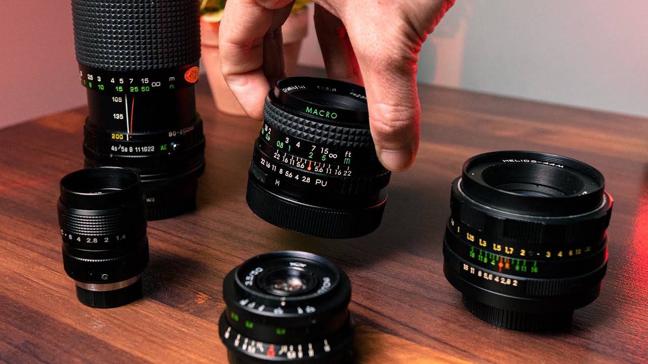Objetivos por 50€ para VÍDEO ¿Merecen la pena? | Que debes tener en cuenta al comprar lentes vintage