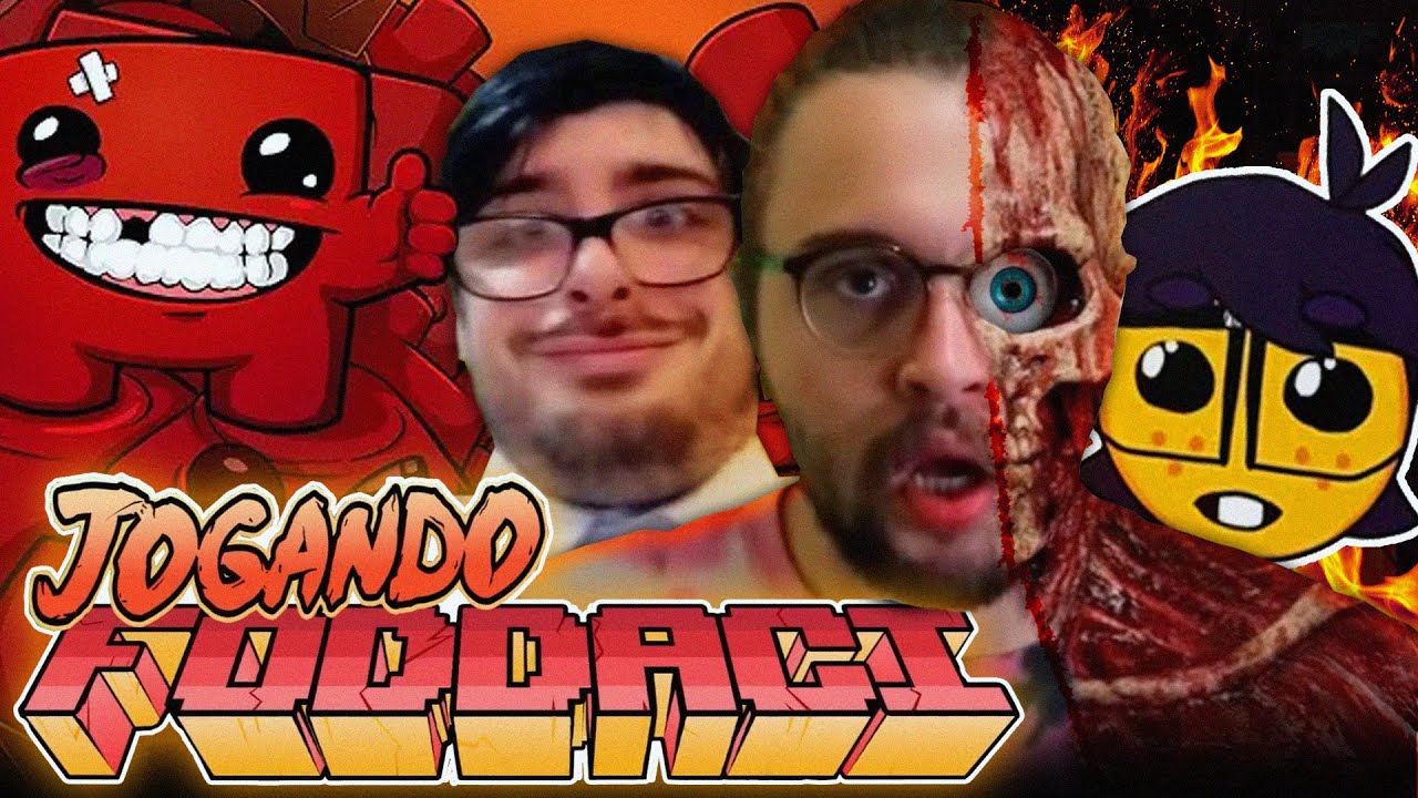 MELHORES MOMENTOS Super Meat Boy JF @jogandofoddaci