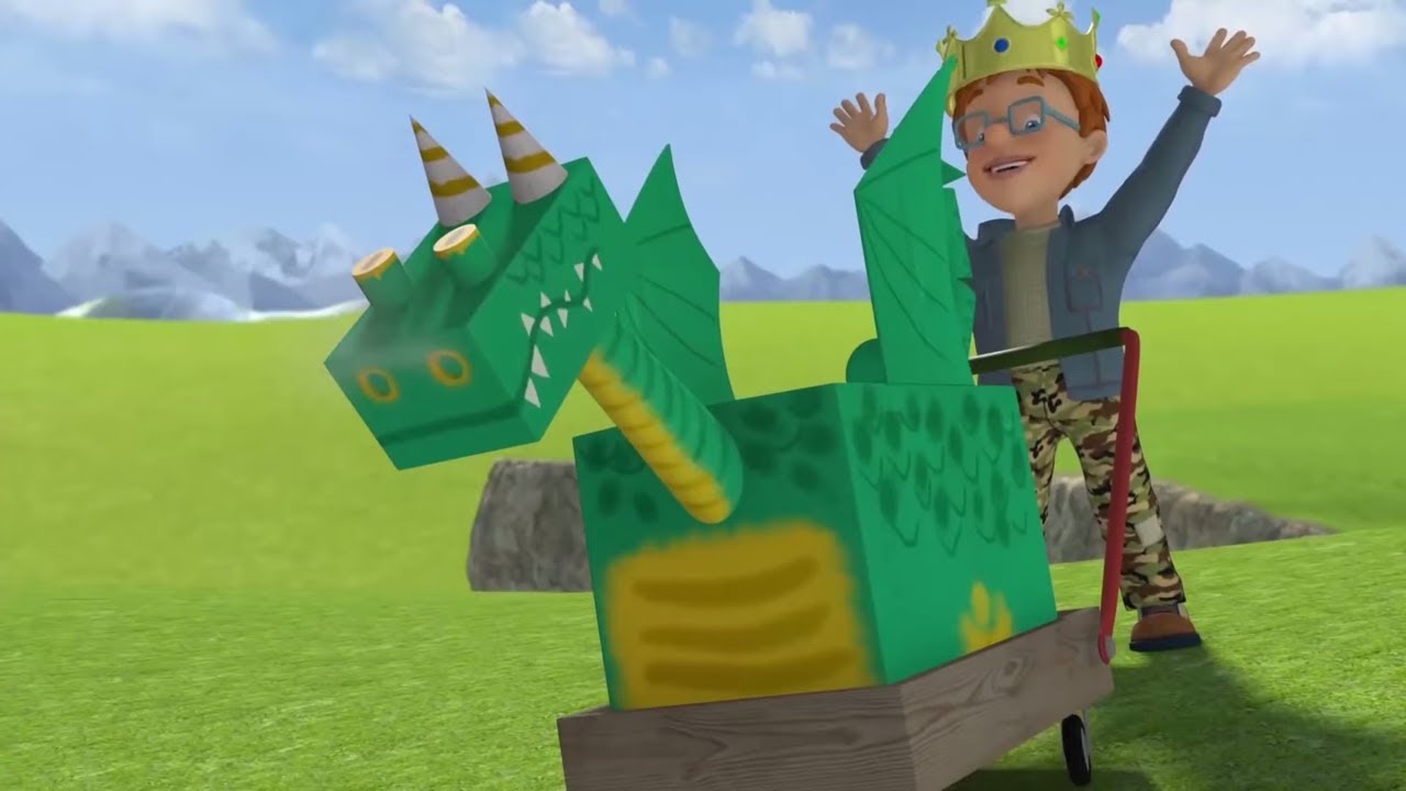A Dragon, James and Norman! | Fireman Sam US ⭐️ Best Rescue Compilation 🔥Kids Movie