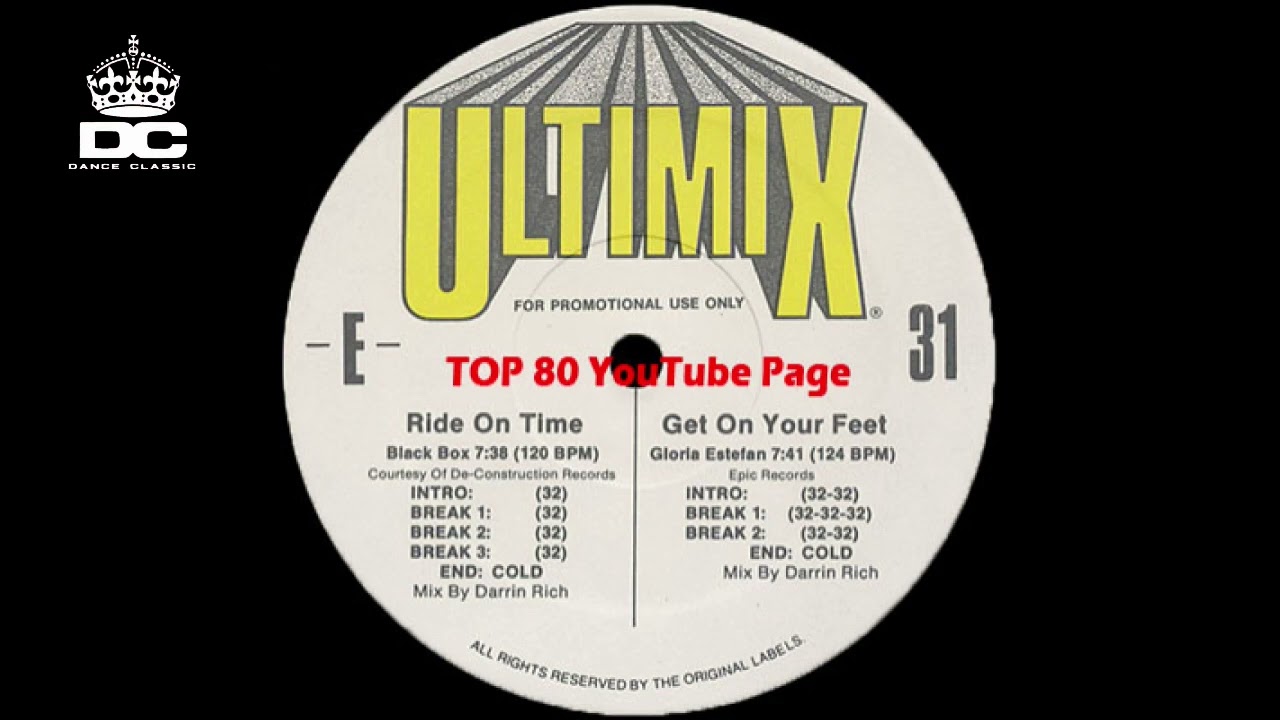 Black Box - Ride On Time (US Ultimix Version)