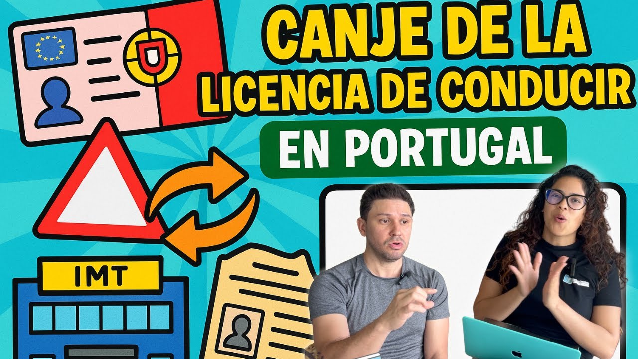 CANJE / TROCA de Licencia de CONDUCIR en Portugal 🇵🇹: PASO a PASO + Nuestra EXPERIENCIA real 🚘