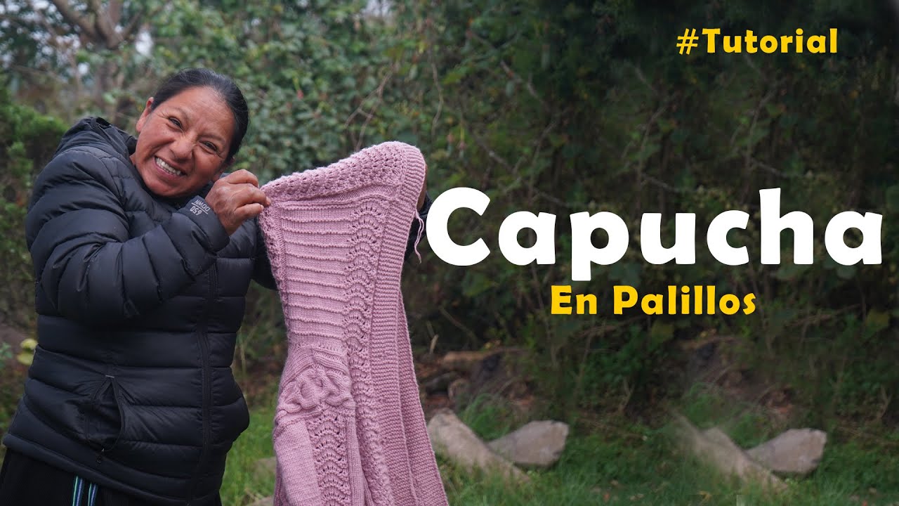 Chompa con Capucha Ancha | Tutorial bien explicado 🧶🪡