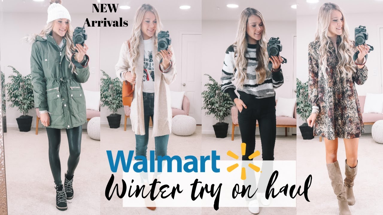 Walmart Haul! HUGE Walmart Try On Clothing Haul FALL & WINTER 2020 #WalmartFashion