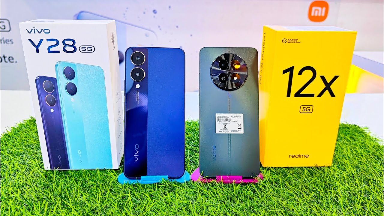 REALME 12X 5G🔥VIVO Y28 5G 😎45W SUPAR VOOC⚡50MP CAMERA #youtube #unboxing #review #realme #vivoy285g