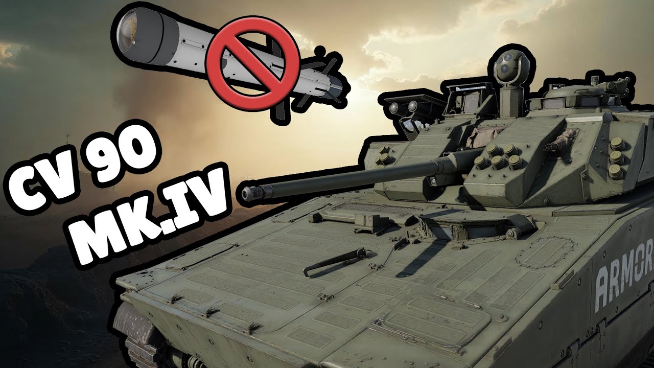 LE PIRE ATGM DU JEU ?! (SPIKE-LR) - Présentation du CV90 Mk.IV FR (War Thunder)