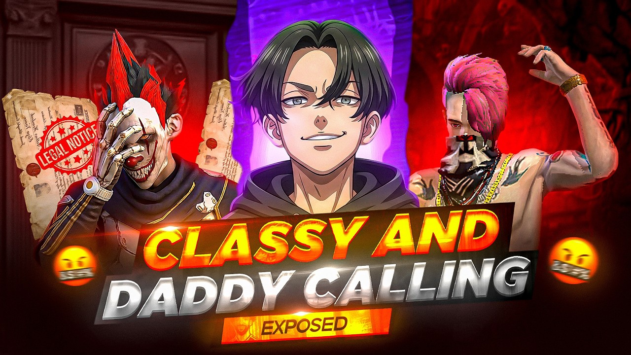 DADDY CALLING PLAYING WITH HACKERS? 😱 Classy FF Fake Legal Case Exposed! || #mikey69
