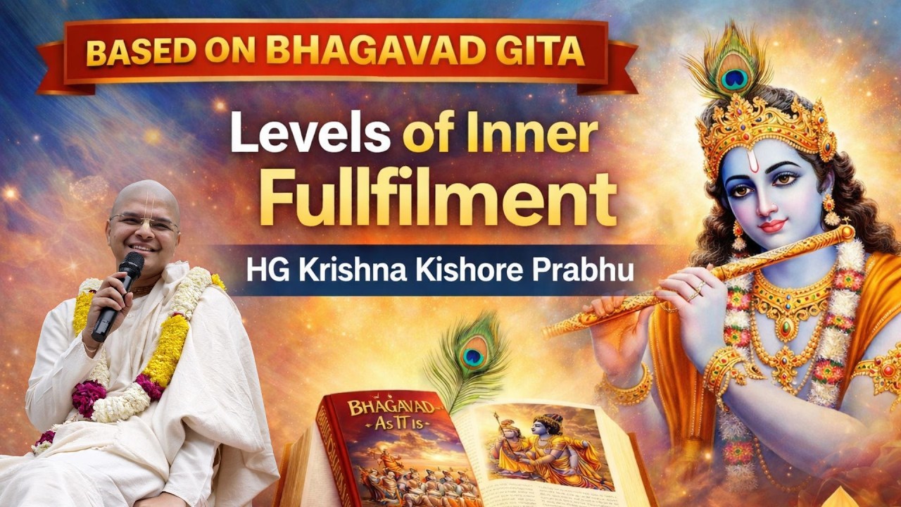 Levels of Inner Fulfillment | BG 8.6 | Hyderabad | 26th February, 2026 #iskconattapur 