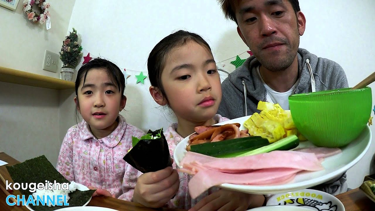 ひなまつりで手巻き寿司を楽しみました♪