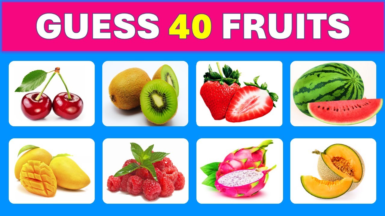 Guess the Fruit in 3 Seconds 🍓🥝🍉| Fruit Name Quiz Challenge