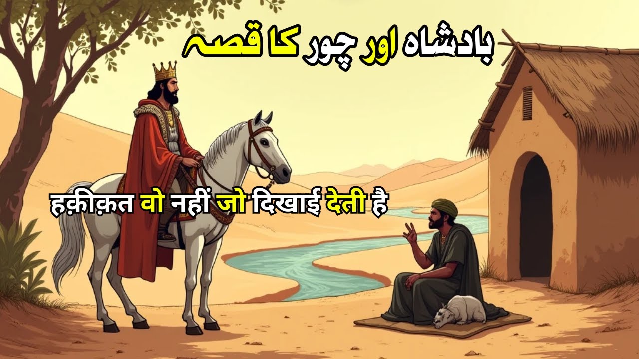 Badshah aur Chor | हकीकत वह नहीं जो दिखाई देती है | Hindi Urdu Islamic Moral Story