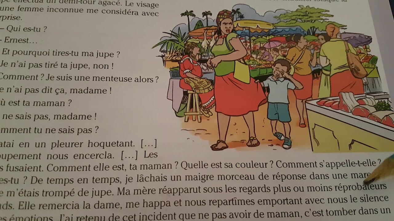 Livret d'activité : lecture / un moment de panique