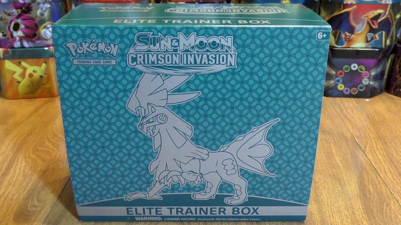 Crimson Invasion Elite Trainer Box Opening
