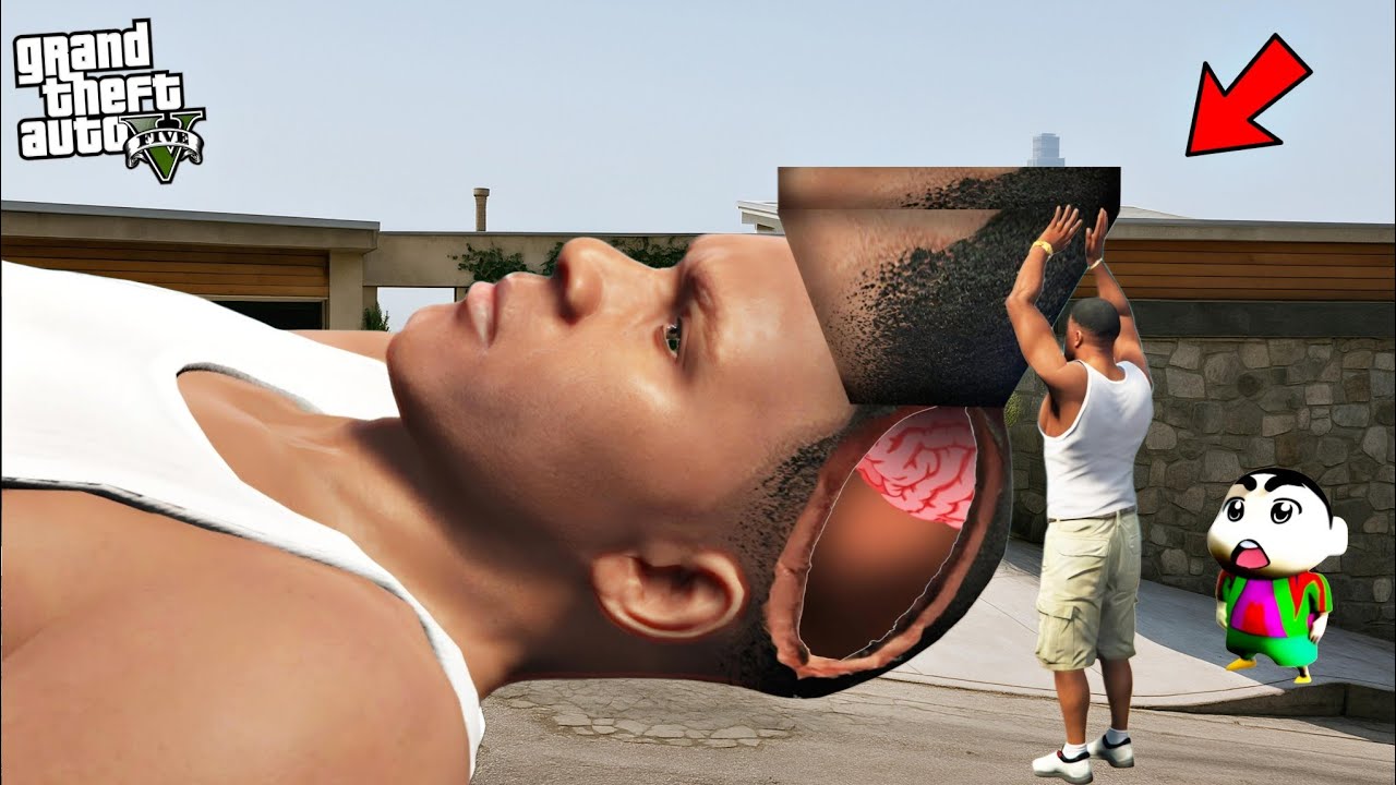 FRANKLIN ENTER INSIDE FRANKLIN'S HEAD IN GTA 5