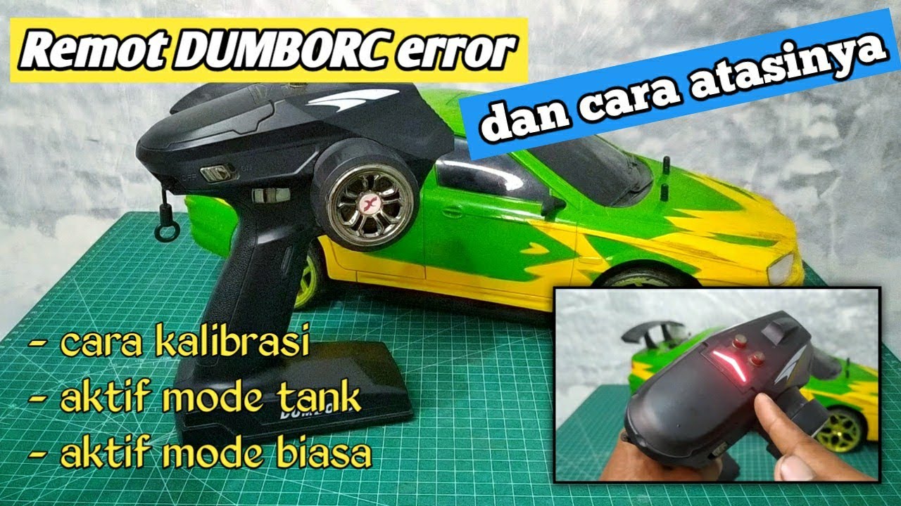 cara atasi remot Dumborc yang sering error