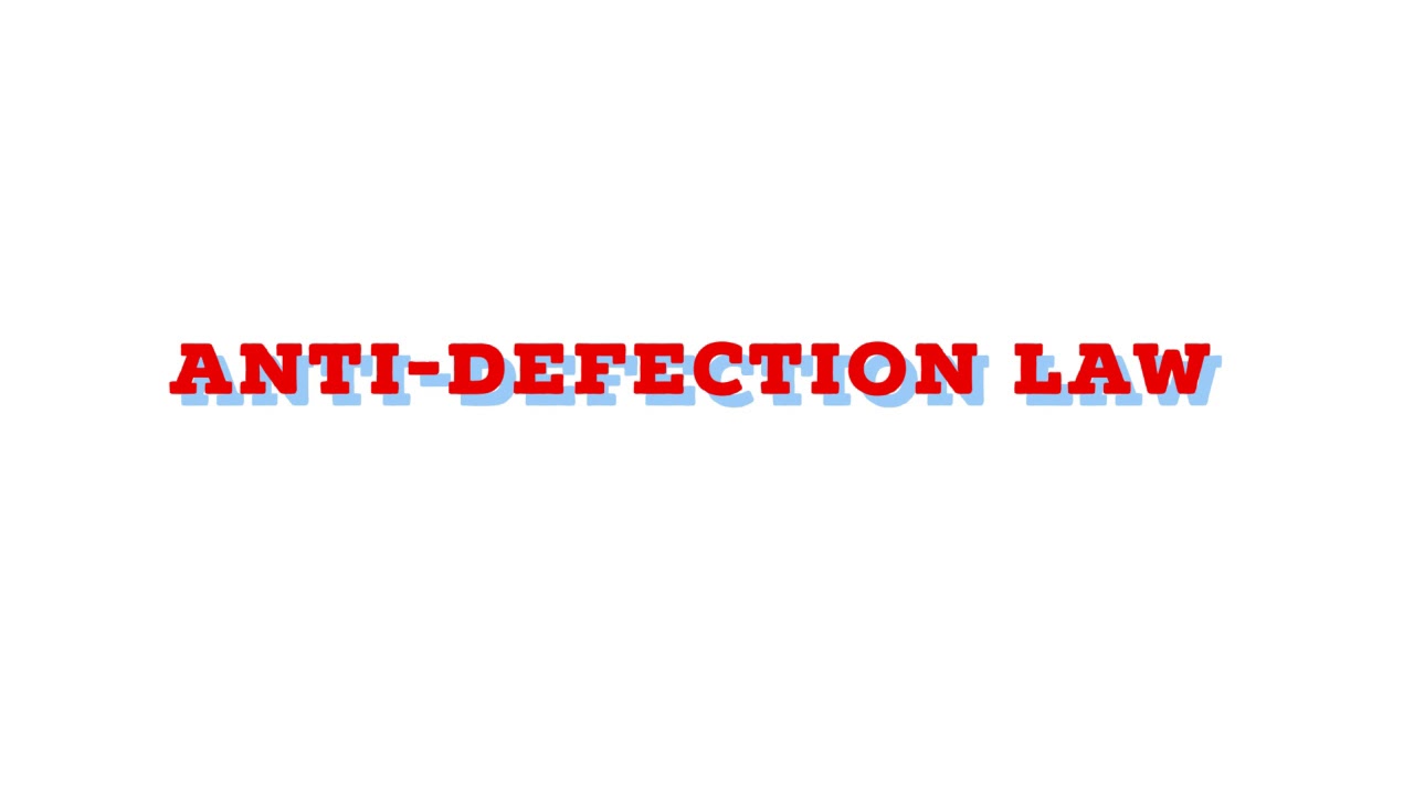 Explained : All About Anti-Defection Law | UPSC | APPSC | TSPSC