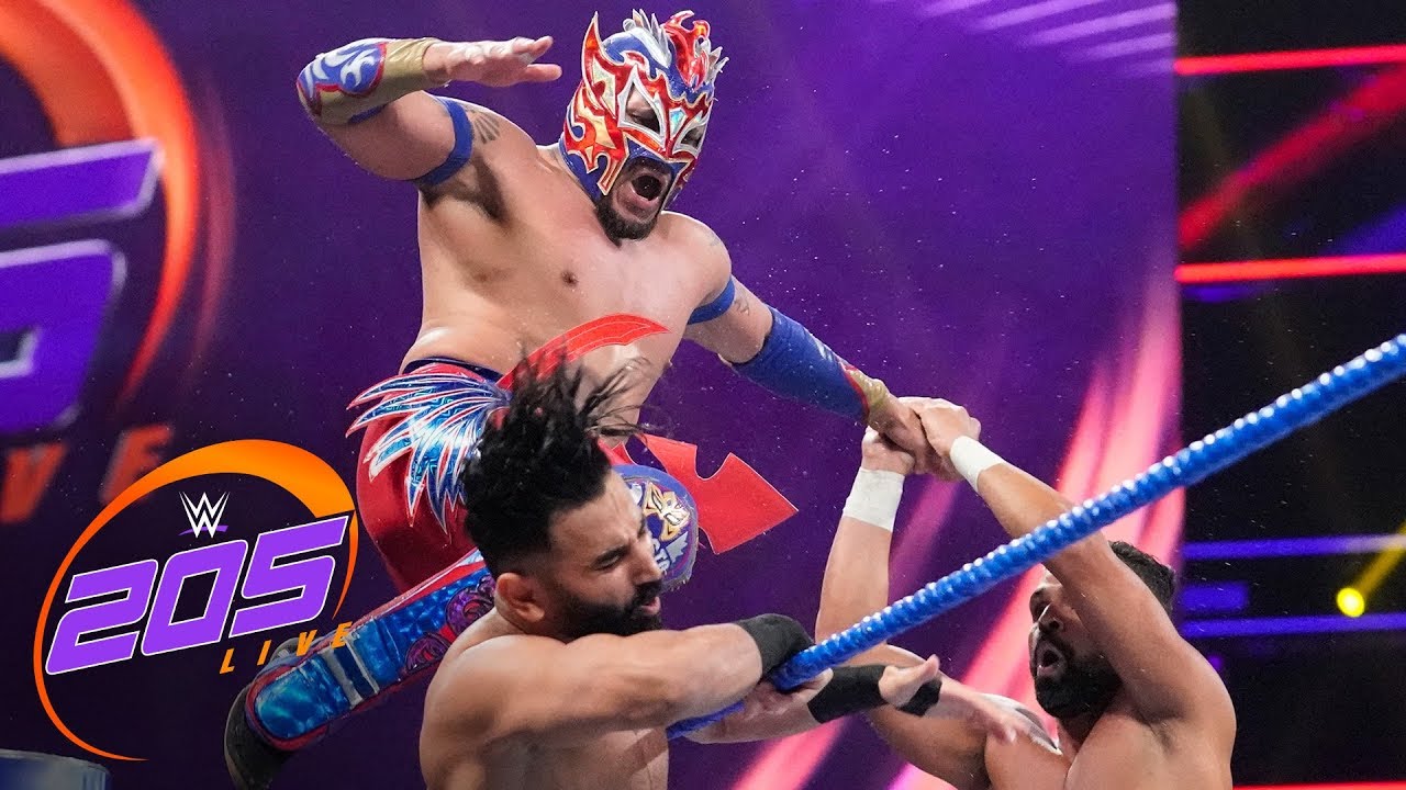 6-Man Tag Team Match: WWE 205 Live, Aug. 13, 2019