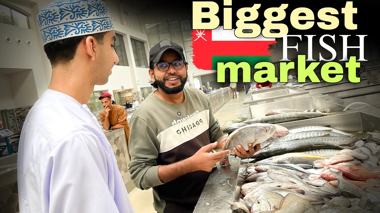 Muscat Fish Market 🐟 || Seeb Market || Al Mouj explore || Expat living in oman 🇴🇲 || Indian vlog