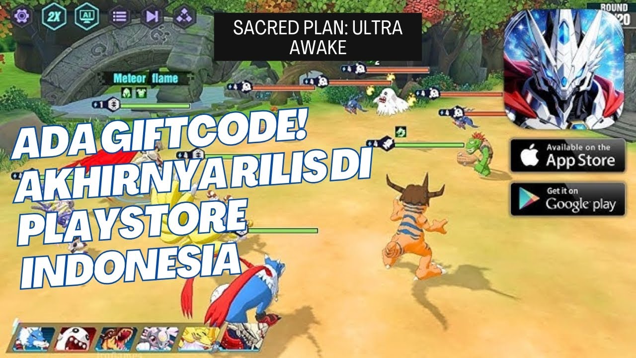 Ada Giftcode! Akhirnya Rilis di Playstore Indonesia - Sacred Plan: Ultra Awake (Android) 