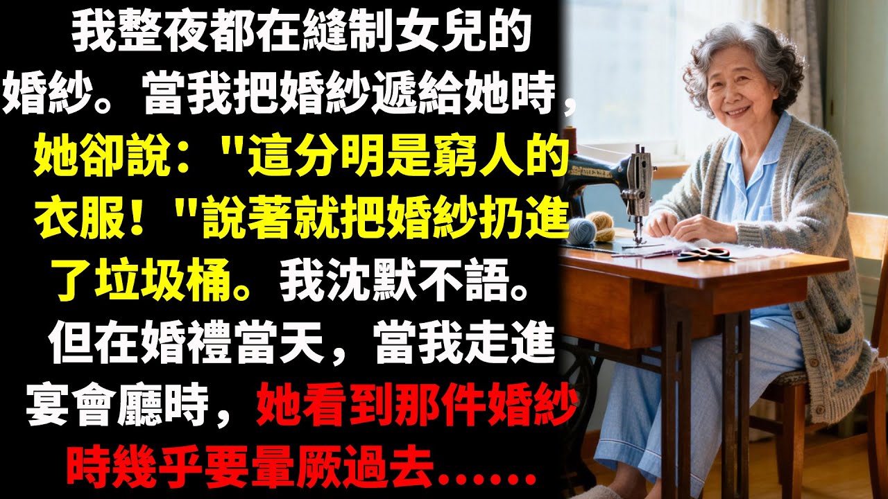 這是窮人的裙子!我女兒說。可是在宴會上，當她看到眼前的景象，幾乎要暈厥過去……