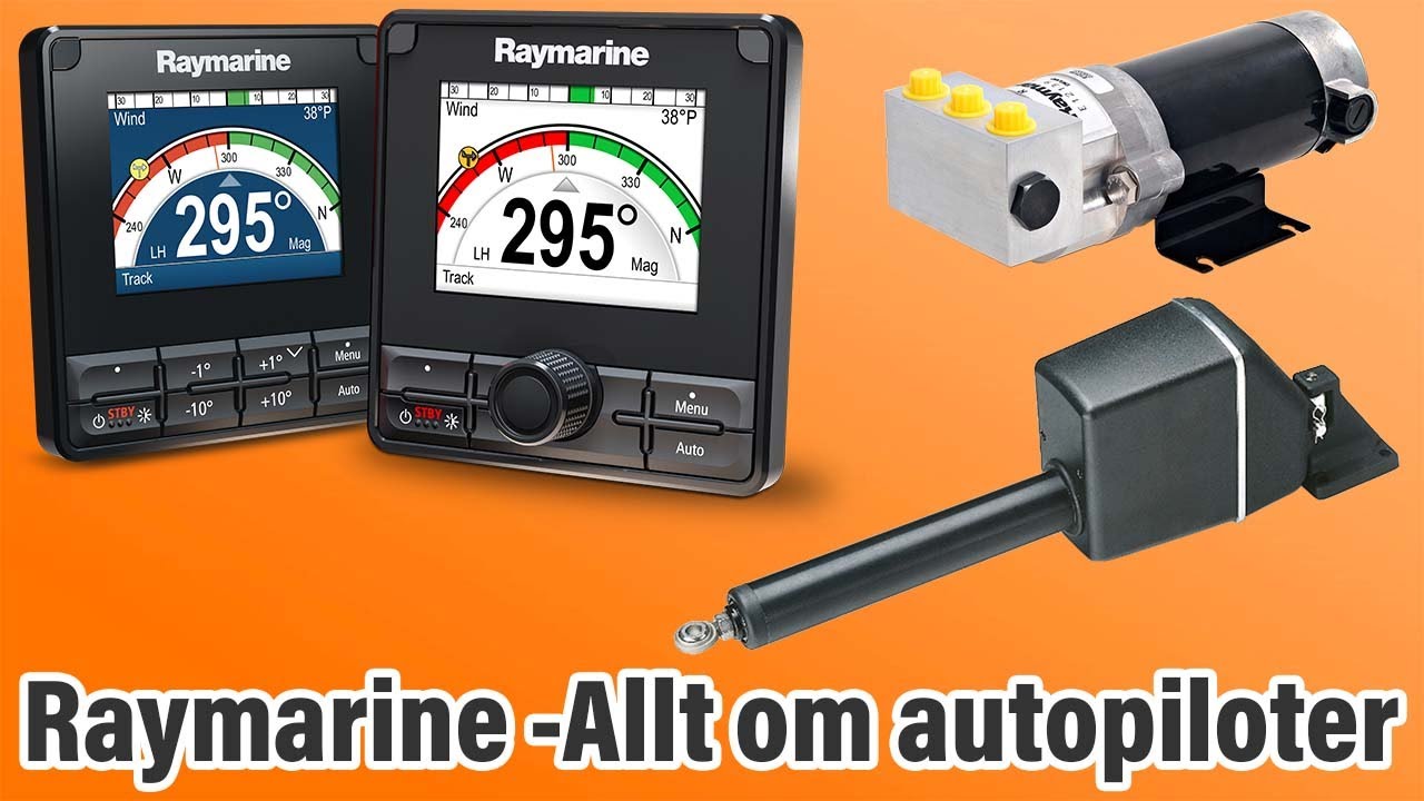 Allt om Raymarine autopiloter