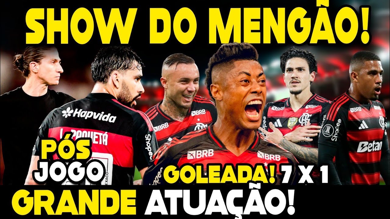 SHOW DO MENGÃO NO MARACANÃ! GOLEADA IMPORTANTE PARA SEQUÊNCIA DA TEMPORADA!