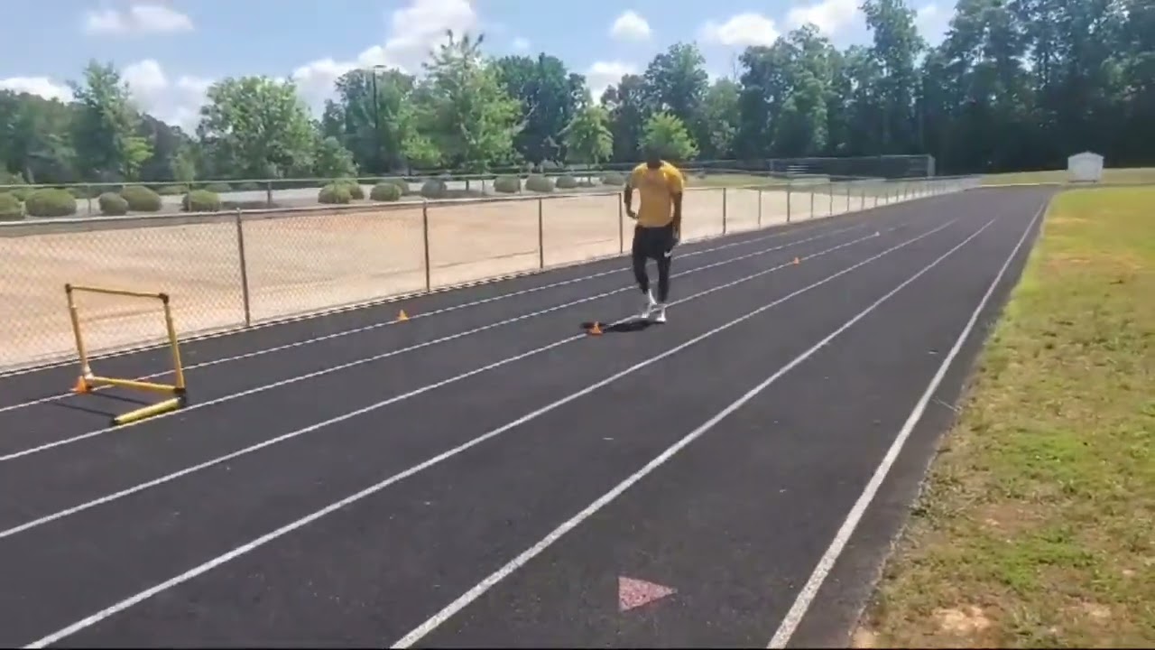 Malik Mixon Hurdle Drilling May 26, 2024
