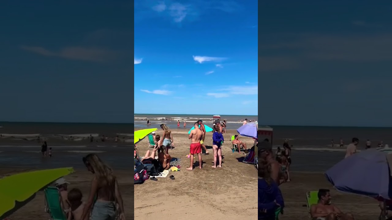 As&iacute; es la Playa 🏖️ Mar de Aj&oacute; - Argentina 🇦🇷