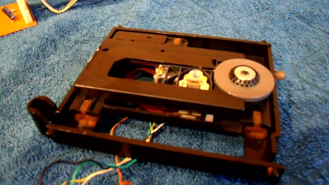 PHILIPS CD-920. Обзор. Замена пассика мех-ма загрузки и замена лазерного блока (CDM12.1) CD мех-ма.