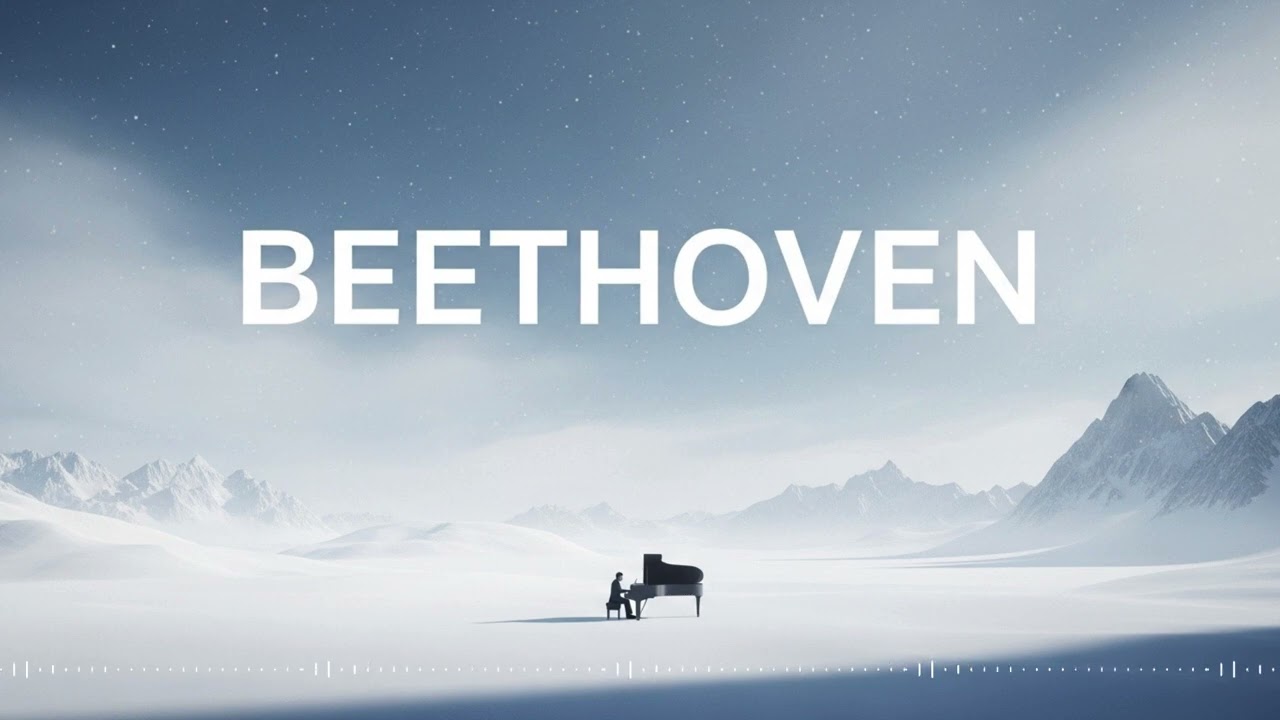Snowy Solitude: Beethoven Piano Works for Deep Concentration