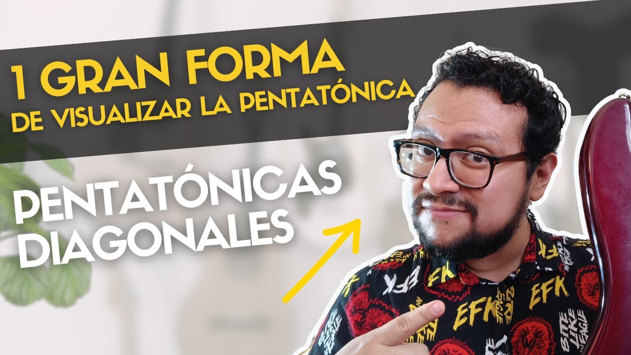 Cómo usar la escala pentatónica como NUNCA:  Pentatónicas Diagonales